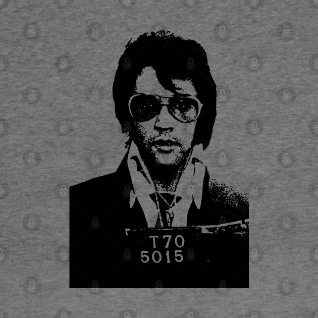 Elvis Mugshot by ölümprints